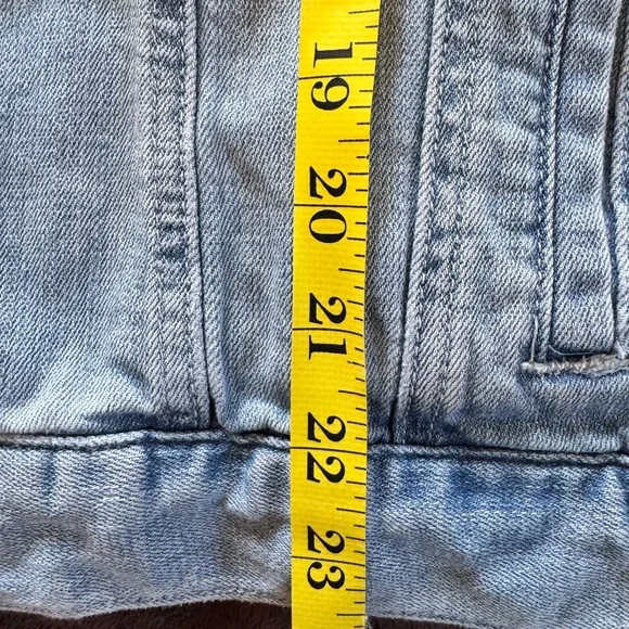 Laurie Felt Light Blue Jean Jacket - Picture 10 of 15